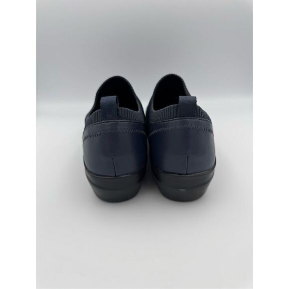 Clarks Collection Womens Navy Blue Sashlyn Edge Slip On Shoes Size 9 - Picture 4 of 8